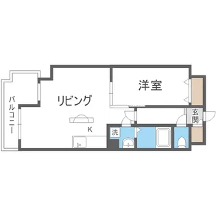 エ・アロール705【8階】の間取り