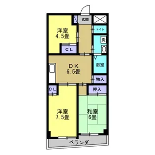 リアライズ葛西駅前I(リアライズカサイエキマエワン)【5階】の間取り