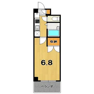 ラ・メゾン・ド・エスポワール【2階】の間取り