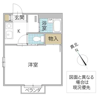 グリーンゲーブルス【2階】の間取り