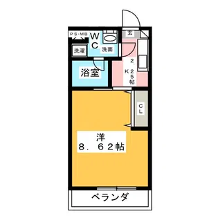 Tokorozawa House【1階】の間取り