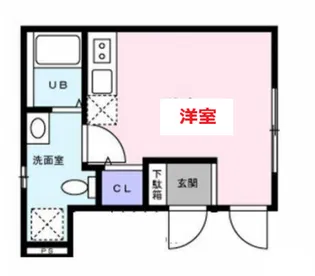 メゾンシエル品川大崎【1階】の間取り