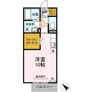 カサベルテ【2階】の間取り