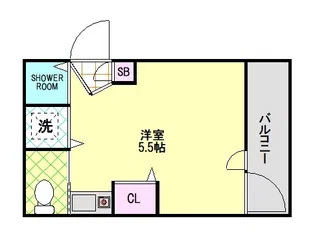 リブランビル【4階】の間取り