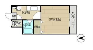 MTハイツ諸江【2階】の間取り