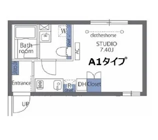 アヴァンタージュ恵比寿【3階】の間取り