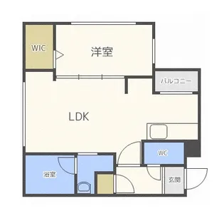 フィオリスタ新さっぽろ【3階】の間取り