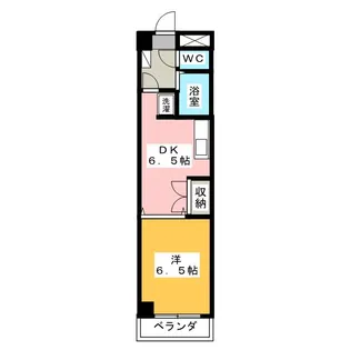 グロリアス本山【1階】の間取り