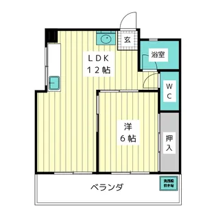 大島ビル【2階】の間取り