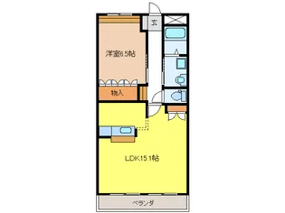 来夢ガーデン【2階】の間取り