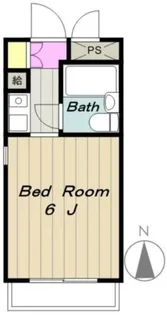 スカイコート橋本第2【5階】の間取り