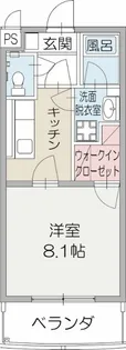 サニーハイツ三園II【4階】の間取り