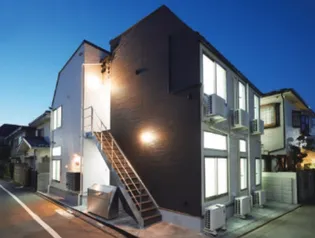 東京都目黒区五本木2【アパート】の外観