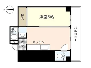 尾世ビル【2階】の間取り