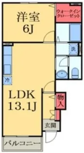 ジュネス ド アイサ【1階】の間取り