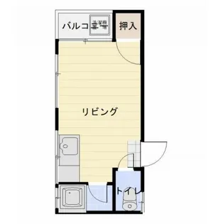 荘野ハイツ【1階】の間取り