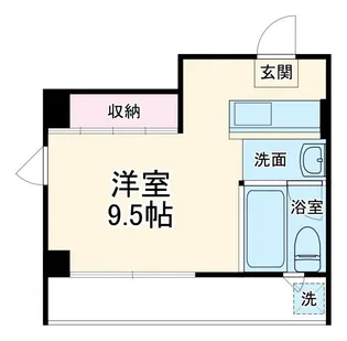 シャイン元住吉【3階】の間取り