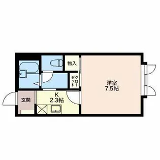 フレグランスひかり【2階】の間取り