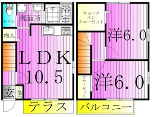 ジュ・マルティIIの間取り