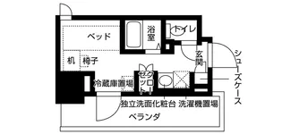 キャンパスヴィレッジ板橋本町【9階】の間取り