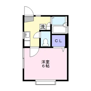 フローリ福島【1階】の間取り