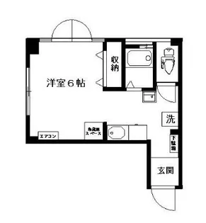 百瀬ビル【3階】の間取り