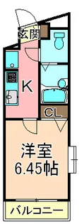 東京都足立区西新井6【マンション】の間取り