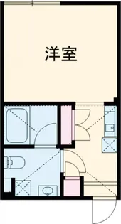 プティレスト中板橋【5階】の間取り