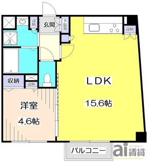 東京都杉並区下井草2【マンション】の間取り