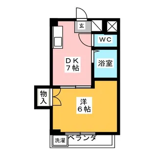 ベルメゾン吹上【3階】の間取り