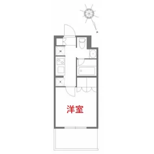東京都品川区東大井2【マンション】の間取り