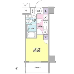 コンフォリア春日富坂【2階】の間取り