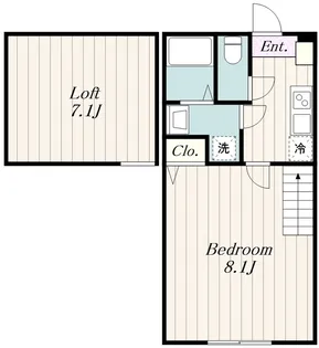 アザーレ・ディオン相模大野【1階】の間取り