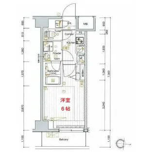 東京都品川区二葉3【マンション】の間取り