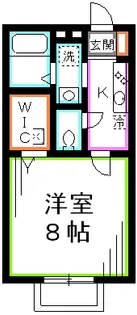 ソレイユ東野【2階】の間取り