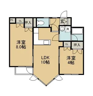 TKH-II【5階】の間取り