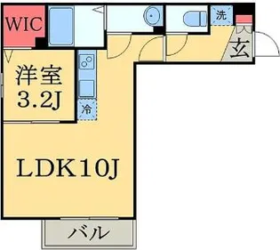 千葉県千葉市中央区宮崎町【アパート】の間取り