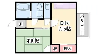 マイアール新町 A【2階】の間取り