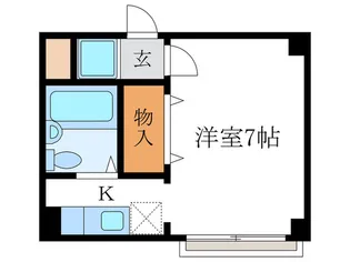 下鴨松柏【3階】の間取り