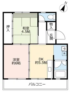 UR江南【3階】の間取り