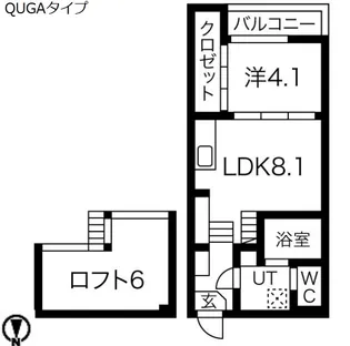 Manta ray【2階】の間取り