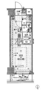 プレール・ドゥーク大森II【3階】の間取り