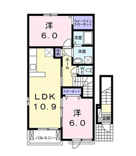 ラ ルーチェ【2階】の間取り