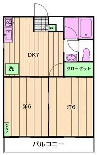 メゾン山吹 A棟【1階】の間取り