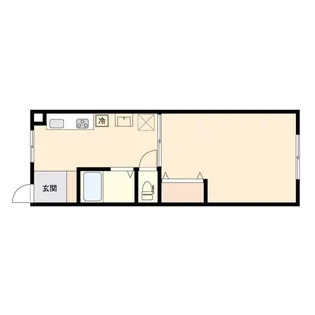 東京都板橋区大山金井町【マンション】の間取り