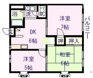 サモワール【1階】の間取り