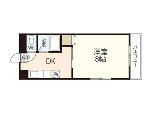 西原ビル【4階】の間取り