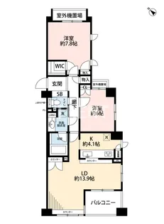 フェアロージュ神宮前【3階】の間取り