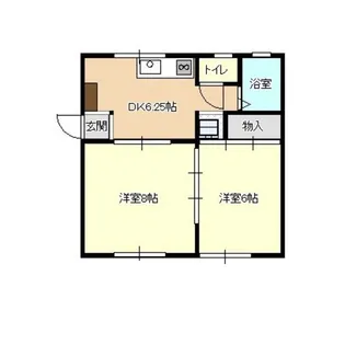 メゾンド301C【1階】の間取り