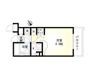 ローズマンションFー11番館【2階】の間取り